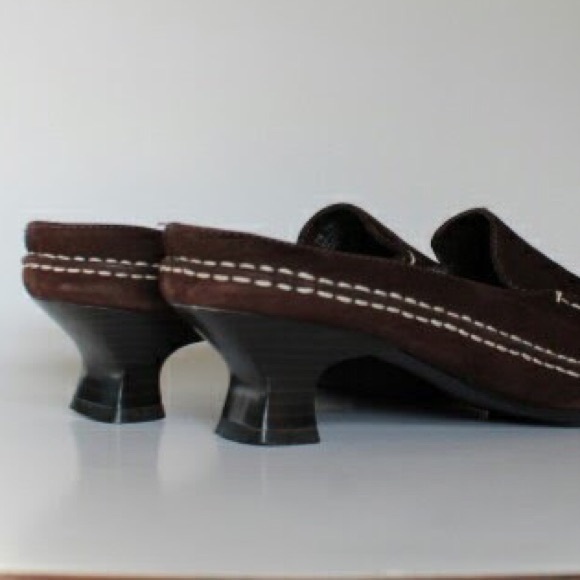 Aerosoles Brown Suede Mule - Picture 3 of 6
